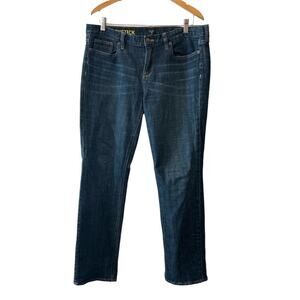 J. Crew Dark Wash Matchstick Denim Stretch Jeans Size 32S